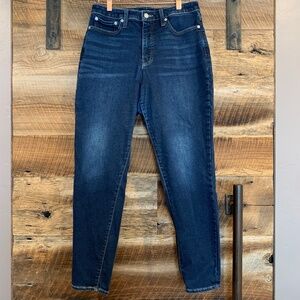 EUC – Lucky Brand – 12/31R - High Rise Curvy Skinny Jeans – Dark Wash
